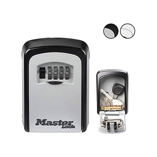 Avainkaappi Master Lock 5401EURD Metalli Musta/Harmaa 8 x 3 x 12 cm