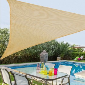 Shade Sail Vela sombreo Chocolate 3,5 x 3,5 m 350 x 350 x 0,5 cm Awning