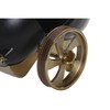 Table clock DKD Home Decor Black Golden Colonial