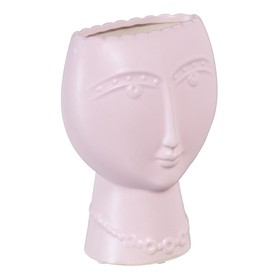 stādītājs 15 x 8,5 x 19 cm Seja Keramika Malvas krāsa