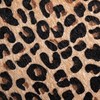 Sienas pulkstenis 48 x 3,5 x 48 cm Sintētiska Auduma Metāls Leoparda
