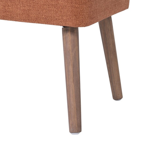 Arkku 50 x 35 x 45 cm Synteettinen kangas Puu