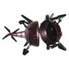 Настольные часы DKD Home Decor Sarkans Sudrabains Helikopters (2 gb.)