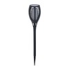 Solar garden lights Progarden Black polypropylene Ø 10 x 58 cm Solar Flame effect
