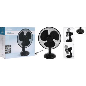 Stalinis ventiliatorius Excellent Electrics EL9000230 Juoda