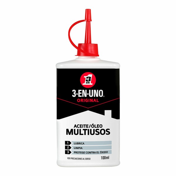 Lubricating Oil 3-En-Uno 34059 100 ml Multi-use