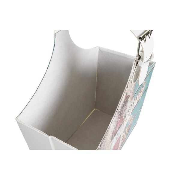 Žurnalų laikiklis DKD Home Decor 40 x 18 x 41 cm Spalvotas Kartonas Viduržemio (2 vnt.)