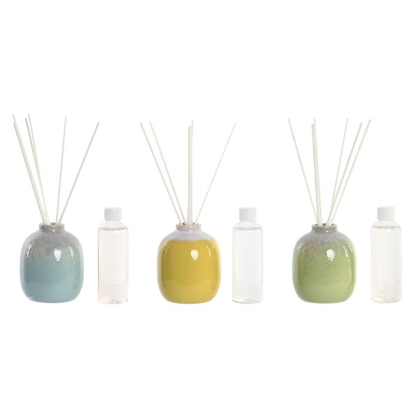 Ilmanraikastin DKD Home Decor 100 ml Maljakko Kaupunki (3 osaa)