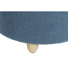 Jalkatuki DKD Home Decor Puu Polyesteri 50 x 50 x 45 cm