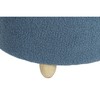 Jalkatuki DKD Home Decor Puu Polyesteri 50 x 50 x 45 cm