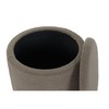 Jalkatuki DKD Home Decor Puu Polyesteri 50 x 50 x 45 cm