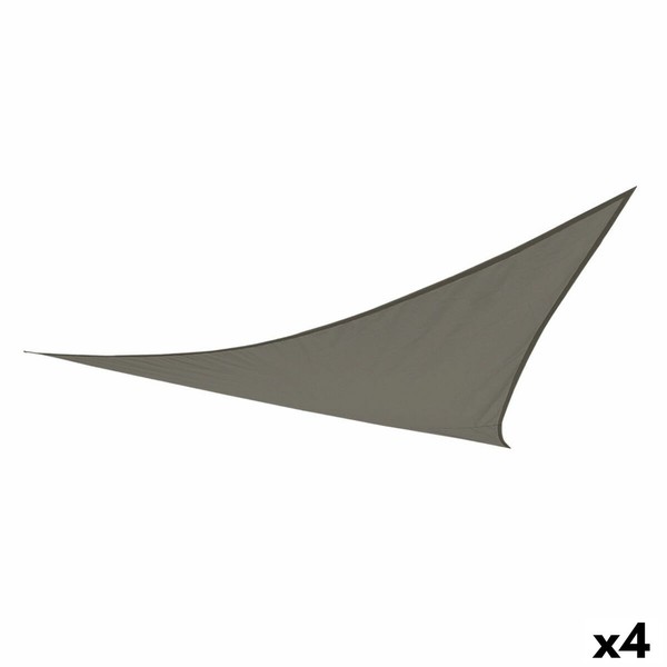 Šešėlinės burės Aktive Pilka 500 x 0,5 x 500 cm Trikampis (4 vnt.)