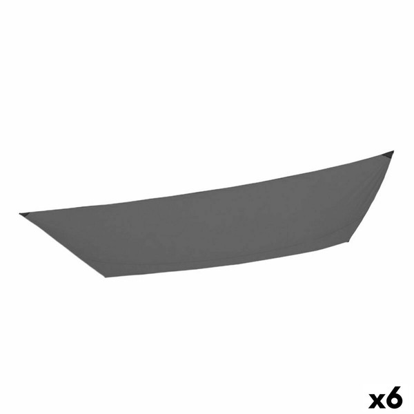 Stačiakampio formos burės stogelis nuo saulės Aktive Pilka 200 x 0,5 x 300 cm Stačiakampis (6 vnt.)