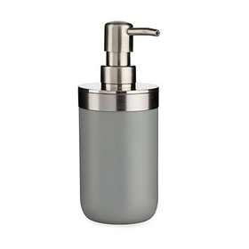 Ziepju dozators Berilo Pelēks Plastmasa 350 ml 8 x 17 x 9 cm (6 gb.)