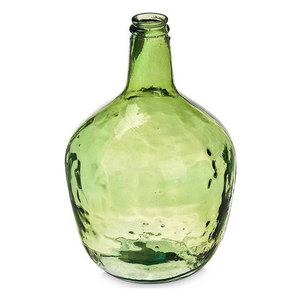 Decorative bottle Gift Decor Green Smooth 4 L 17 x 29 x 17 cm Decoration (4 Units)