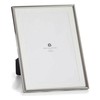 Photo frame Gift Decor Silver Crystal Steel (12 Units)