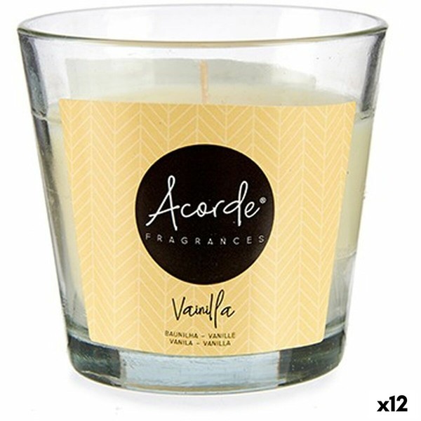 Aromātiska svece Acorde Vaniļa 120 g (12 gb.)