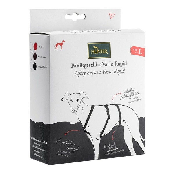 Šuns pakinktai Hunter Safety VR 64-100 cm Raudona L M/L