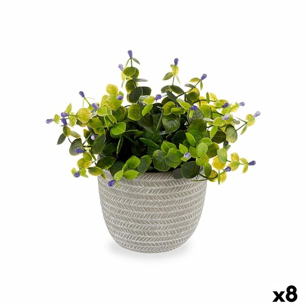 Koristekasvi Ibergarden Muovinen Gėlės 21 x 20,6 x 21 cm (8 osaa)