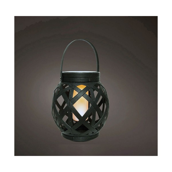 LED laterna Lumineo 898198 5 Lm Ø 14,5 x 16 cm Solārais liesmas efekts
