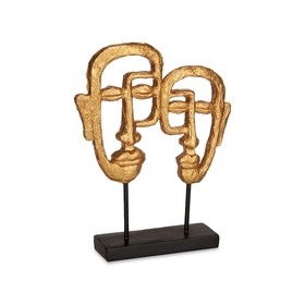 Dekoratīvās figūriņas Gift Decor Bronza Seja 27 x 32,5 x 10,5 cm (4 gb.)