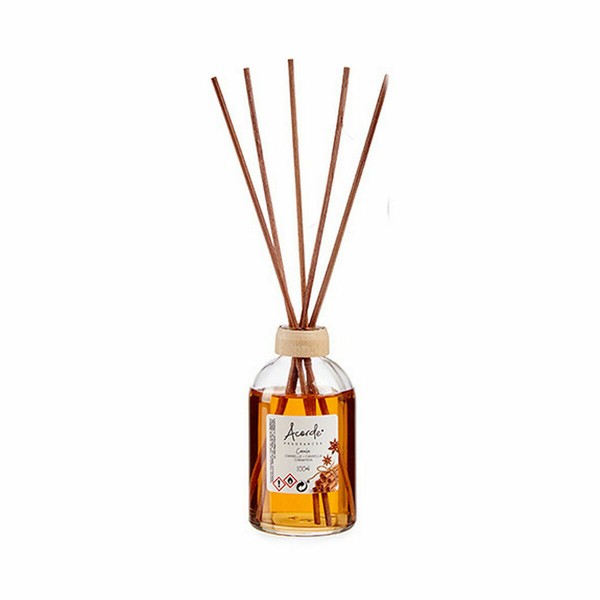 Kvepalų lazdelės Acorde Cinamonas 100 ml (6 vnt.)
