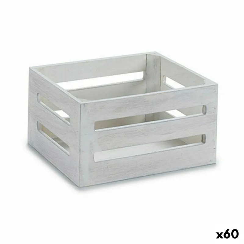 Koristerasia Gift Decor Valkoinen Puu (60 osaa)