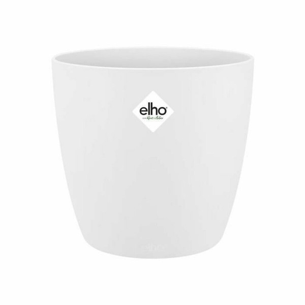 Plant pot Elho 5642723015000 White polypropylene Plastic Circular