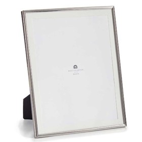 Photo frame Gift Decor Silver Crystal Steel (12 Units)