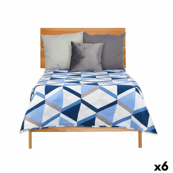 Keičiama lovatiesė Gift Decor Mėlyna Balta 240 x 260 cm 260 x 0,3 x 240 cm (6 vnt.)