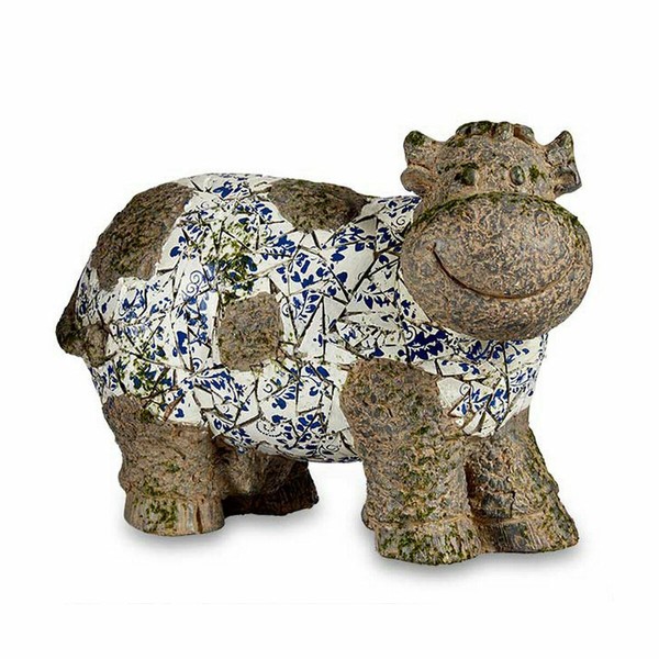 Decorative Garden Figure Ibergarden Polyresin Cow 18,5 x 33,5 x 46,5 cm (2 Units)