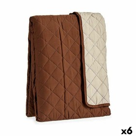 Чехол на диван Gift Decor Коричневый Бежевый 290 x 200 x 0,5 cm Стеганый (6 штук)