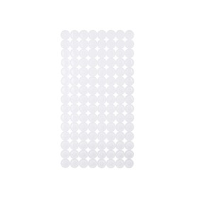 Neslīdošs dušas paklājs Berilo Balts PVC 6 x 38 x 6 cm 68 x 36 x 1 cm 68 x 1 x 36 cm (6 gb.)