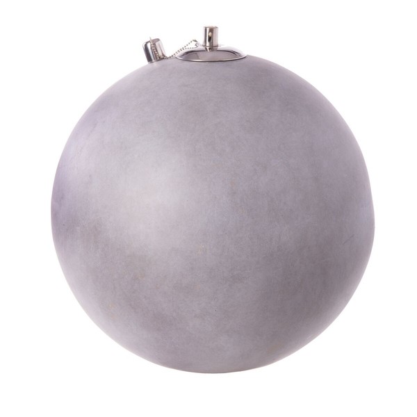 Lauko šviestuvas kamuolys Kiel Pilka 40 x 40 x 43 cm