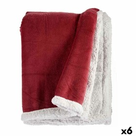 Antklodė Gift Decor Balta Tamsiai rožinė 130 x 1 x 170 cm (6 vnt.)