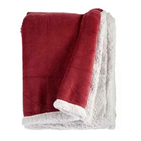 Antklodė Gift Decor Balta Tamsiai rožinė 130 x 1 x 170 cm (6 vnt.)