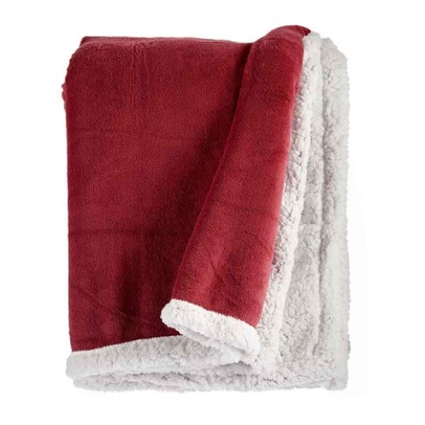 Antklodė Gift Decor Balta Tamsiai rožinė 130 x 1 x 170 cm (6 vnt.)