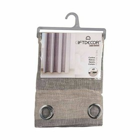 Verho Gift Decor Beige Harmaa 140 x 0,1 x 260 cm (6 osaa)