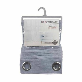 Verho Gift Decor Sininen 140 x 0,1 x 260 cm (6 osaa)