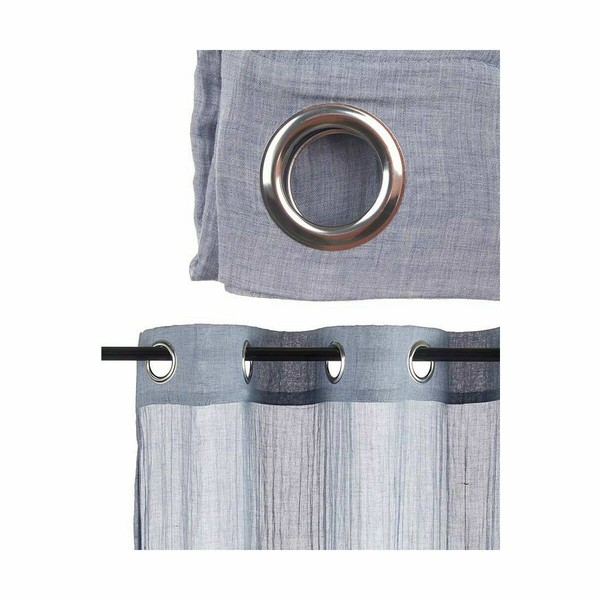 Curtain Gift Decor Blue 140 x 0,1 x 260 cm (6 Units)