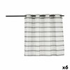 Verho Gift Decor Harmaa 140 x 0,1 x 260 cm Raidat (6 osaa)
