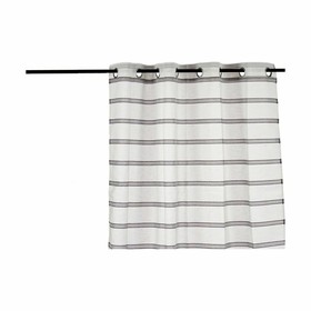 Verho Gift Decor Harmaa 140 x 0,1 x 260 cm Raidat (6 osaa)