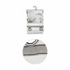 Verho Gift Decor Harmaa 140 x 0,1 x 260 cm Raidat (6 osaa)