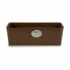 Kukkalaatikko Stefanplast Ruskea Muovinen 18 x 16 x 48,5 cm 49 x 16 x 18 cm (12 osaa)