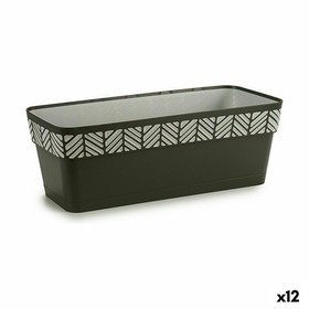 Balkona Puķu Kaste Stefanplast Orfeo Antracīts Plastmasa 18 x 17 x 49,5 cm (12 gb.)