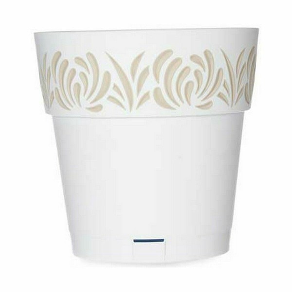 Горшок с автополивом Stefanplast Gaia Белый Пластик 25 x 25 x 25 cm (6 штук)