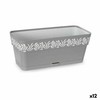Sodinukas Stefanplast Gaia Pilka Plastmasinis 13,3 x 12,3 x 29,3 cm (12 vnt.)