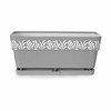 Planter Stefanplast Gaia Grey Plastic 13,3 x 12,3 x 29,3 cm (12 Units)