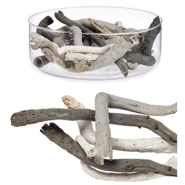 Koristepölli Gift Decor Harmaa 9 x 27 x 9 cm (12 osaa)