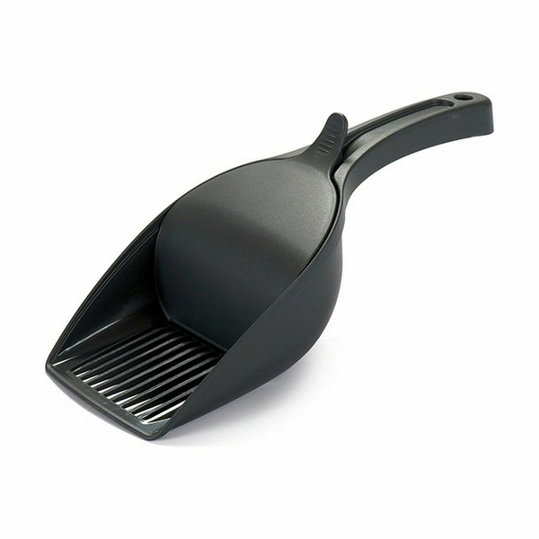 Mēslu liekšķere Stefanplast Antracīts Plastmasa 12 X 7 X 27, 5 cm 7 x 27,5 x 12 cm (8 gb.)